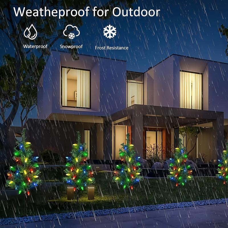Solar Tree Lights (1-to-4 Set)