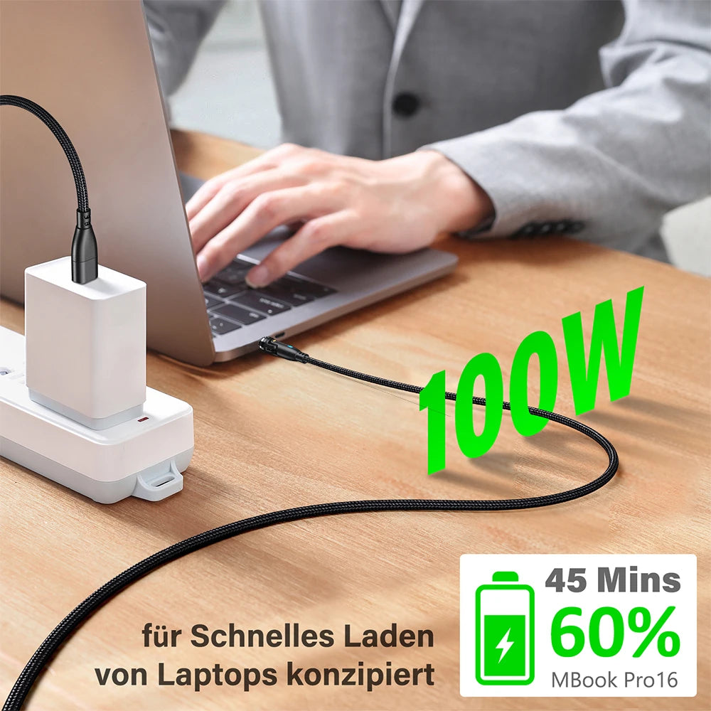 100W Magnetic Fast Charging Cable