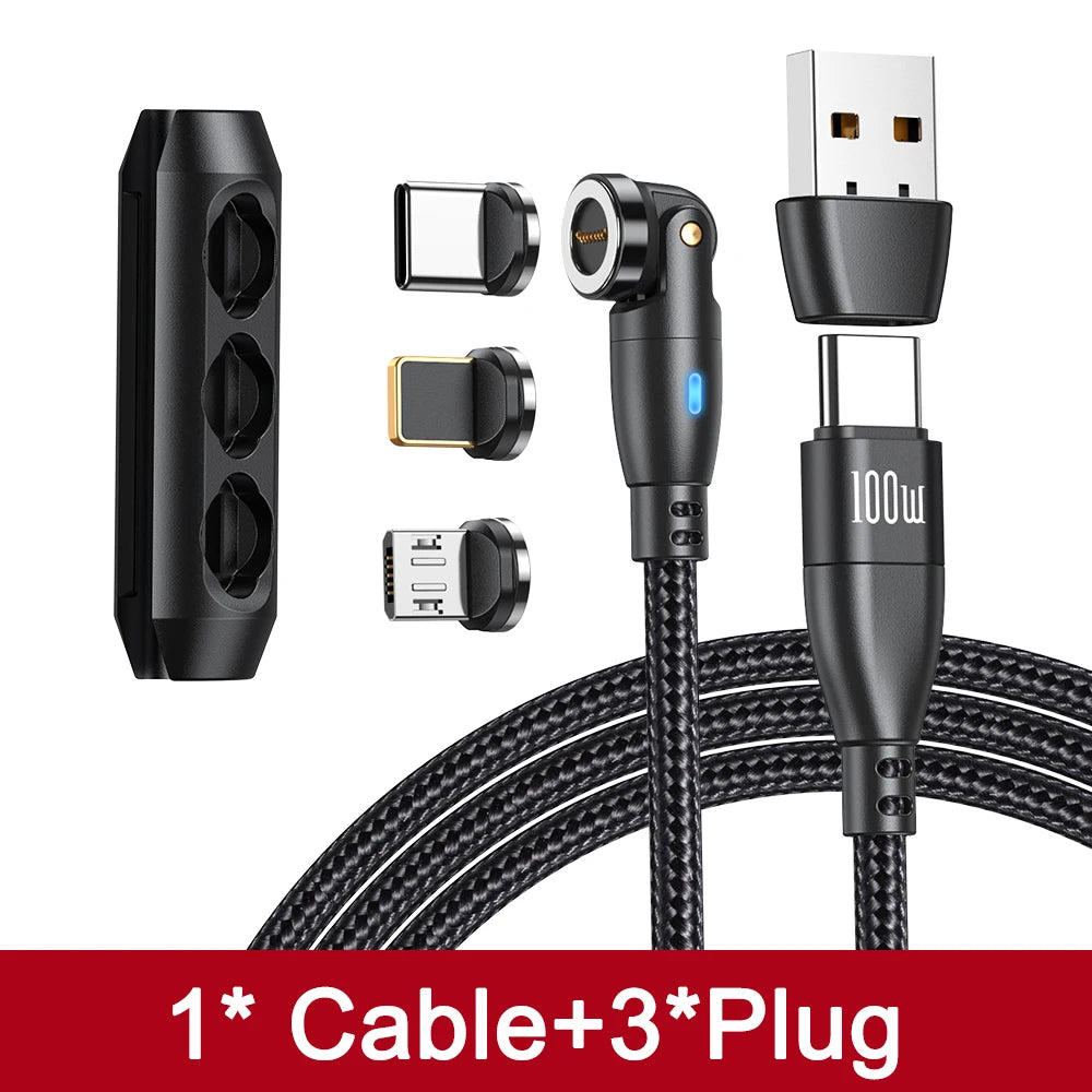 100W Magnetic Fast Charging Cable