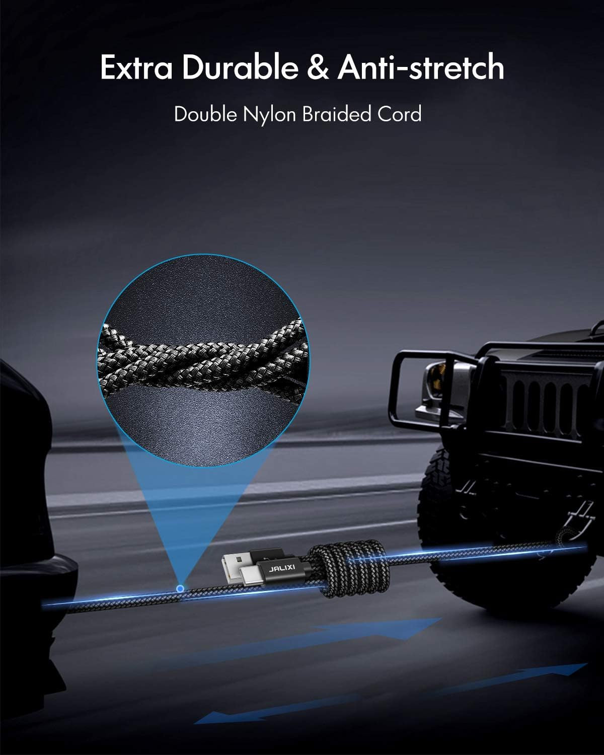 USB to USB C x3 Pack