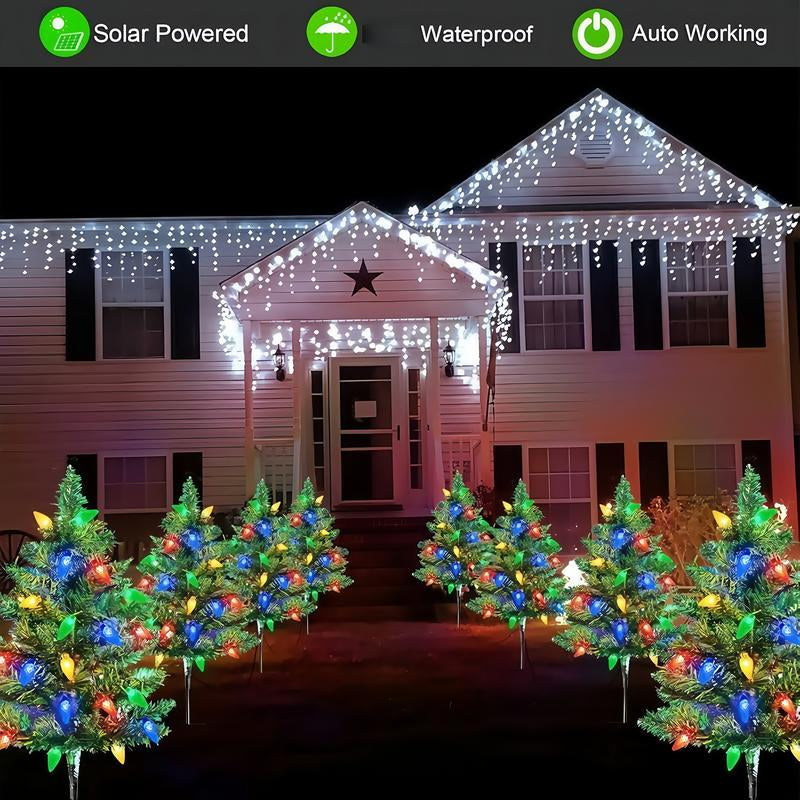 Solar Tree Lights (1-to-4 Set)