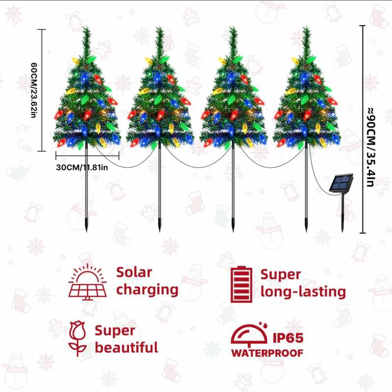 Solar Tree Lights (1-to-4 Set)
