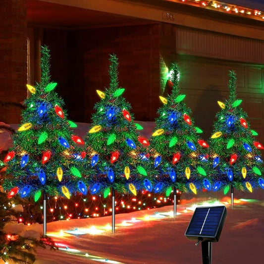 Solar Tree Lights (1-to-4 Set)
