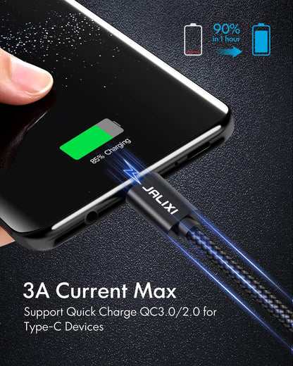 USB to USB C x3 Pack